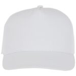 MP3049300 gorra de 5 paneles blanco sarga de algodon 100 algodon 175 gm2 2