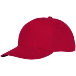 MP3049310 gorra de 5 paneles rojo sarga de algodon 100 algodon 175 gm2 1