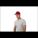 MP3049310 gorra de 5 paneles rojo sarga de algodon 100 algodon 175 gm2 4