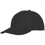 MP3049370 gorra de 5 paneles negro sarga de algodon 100 algodon 175 gm2 1