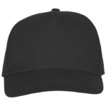 MP3049370 gorra de 5 paneles negro sarga de algodon 100 algodon 175 gm2 2