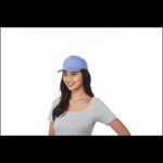 MP3049430 gorra de 5 paneles con ribete azul sarga de algodon 100 algodon 175 gm2 4
