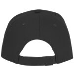 MP3049450 gorra de 5 paneles con ribete negro sarga de algodon 100 algodon 175 gm2 3