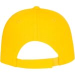 MP3049460 gorra de 6 paneles amarillo sarga de algodon 100 algodon 175 gm2 3