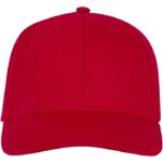 MP3049480 gorra de 6 paneles rojo sarga de algodon 100 algodon 175 gm2 2