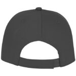MP3049540 gorra de 6 paneles gris sarga de algodon 100 algodon 175 gm2 3