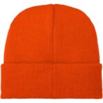 MP3049600 gorro de lana con parche naranja 1x1 punto de costilla 100 plastico acrilico contrast fabr 3