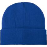 MP3049620 gorro de lana con parche azul 1x1 punto de costilla 100 plastico acrilico contrast fabric 3