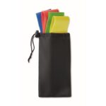 MP3150250 Qixe - Set de 4 bandas de fitnesss TPE Negro