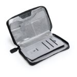 MP3168290 organizador esterilizador uv negro poliester 600d pu 8