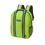 MP3172440 mochila verde poliester 600d rpet 2