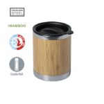 MP3173300 vaso termico transparente bambu acero inox 1