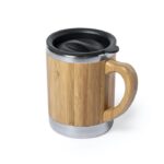 MP3173310 taza termica transparente bambu acero inox 6