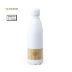 MP3173340 bidon blanco acero inox bambu 4