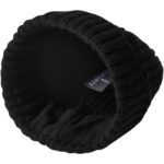 MP3174230 gorro negro 2x2 rib knit 100 plastico acrilico 3