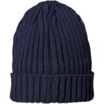 MP3174240 gorro azul 2x2 rib knit 100 plastico acrilico 2