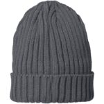 MP3174250 gorro gris 2x2 rib knit 100 plastico acrilico 2