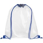 MP3174380 mochila de cuerdas transparente 5l azul plastico pvc 2