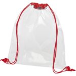 MP3174390 mochila de cuerdas transparente 5l rojo plastico pvc 1