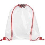 MP3174390 mochila de cuerdas transparente 5l rojo plastico pvc 2