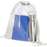 MP3174400 mochila de cuerdas transparente 5l blanco plastico pvc 3