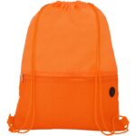 MP3174770 mochila de cuerdas y malla 5l naranja 210d poliester 2