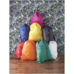 MP3174770 mochila de cuerdas y malla 5l naranja 210d poliester 6
