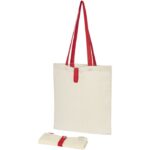 MP3174940 bolsa tote plegable de algodon de 100gm natural algodon 100 gm2 5