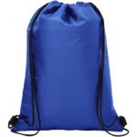 MP3174990 bolsa termica con cuerdas con capacidad para 12 latas azul 210d poliester 3