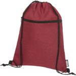 MP3175230 mochila de cuerdas de pet reciclado 5l rojo 300d poliester reciclado polipropileno no teji 1