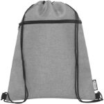 MP3175240 mochila de cuerdas de pet reciclado 5l gris 300d poliester reciclado polipropileno no teji 2