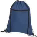 MP3175250 mochila de cuerdas de pet reciclado 5l azul 300d poliester reciclado polipropileno no teji 1