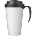 MP3176610 brite americano taza de 350 ml con tapa antigoteo negro plastico pp 2