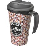 MP3176650 brite americano taza de 350 ml con tapa antigoteo negro plastico pp 1