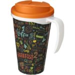 MP3176710 brite americano taza de 350 ml con tapa antigoteo blanco plastico pp 1