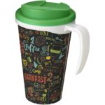 MP3176730 brite americano taza de 350 ml con tapa antigoteo blanco plastico pp 1