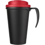 MP3176780 americano taza de 350 ml con tapa antigoteo negro plastico pp 2