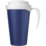 MP3176850 americano taza de 350 ml con tapa antigoteo azul plastico pp 2