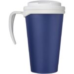 MP3176850 americano taza de 350 ml con tapa antigoteo azul plastico pp 3