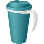 MP3176880 americano taza de 350 ml con tapa antigoteo azul plastico pp 1