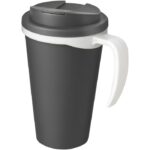 MP3176900 americano taza de 350 ml con tapa antigoteo gris plastico pp 1