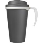 MP3176900 americano taza de 350 ml con tapa antigoteo gris plastico pp 2