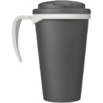 MP3176900 americano taza de 350 ml con tapa antigoteo gris plastico pp 3