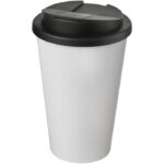 MP3176930 americano vaso 350 ml con tapa antigoteo blanco plastico pp 1