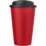 MP3177130 americano vaso 350 ml con tapa antigoteo rojo plastico pp 2