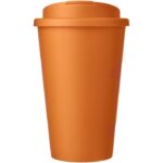 MP3177180 americano vaso 350 ml con tapa antigoteo naranja plastico pp 2