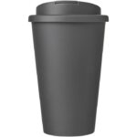 MP3177200 americano vaso 350 ml con tapa antigoteo gris plastico pp 2