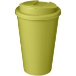 MP3177220 americano vaso 350 ml con tapa antigoteo verde plastico pp 1