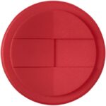 MP3177800 americano espresso vaso 250 ml con tapa antigoteo rojo plastico pp 3