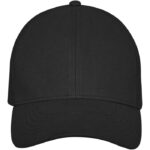 MP3181550 gorra de camionero de 6 paneles negro sarga gruesa de algodon cepillado 100 algodon 260 gm 2